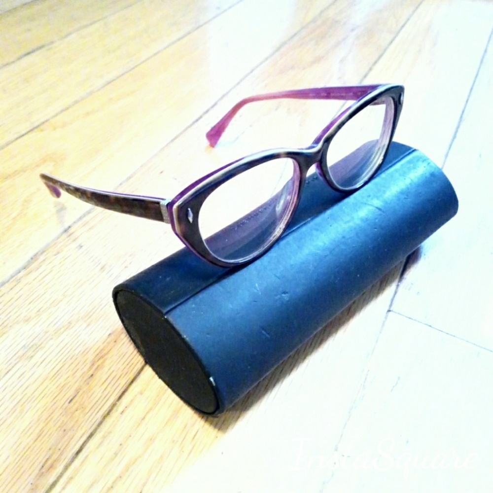 Prodesign Denmark Purple Turquoise Cateye Frames